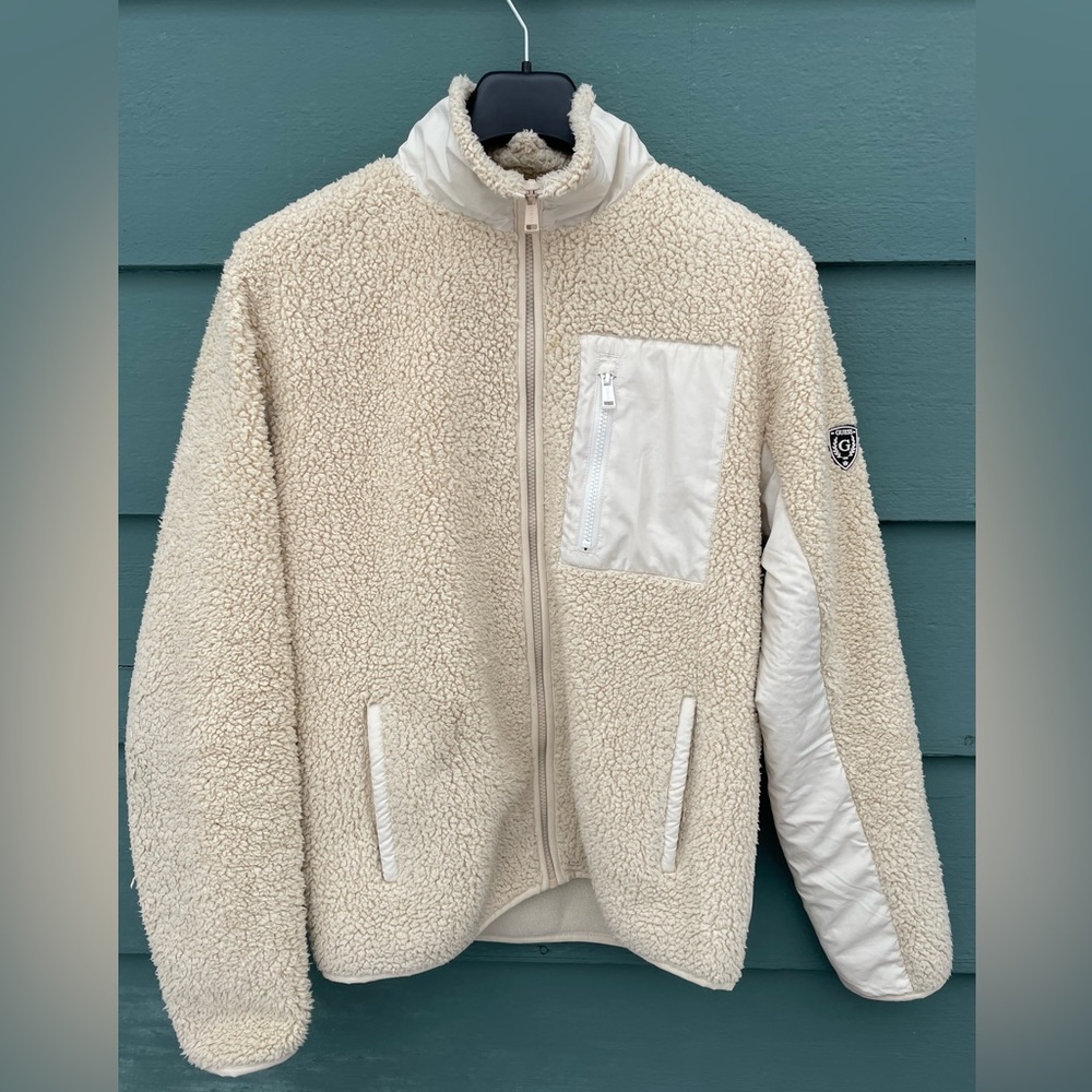 Guess Sherpa Full Zip Fleece
